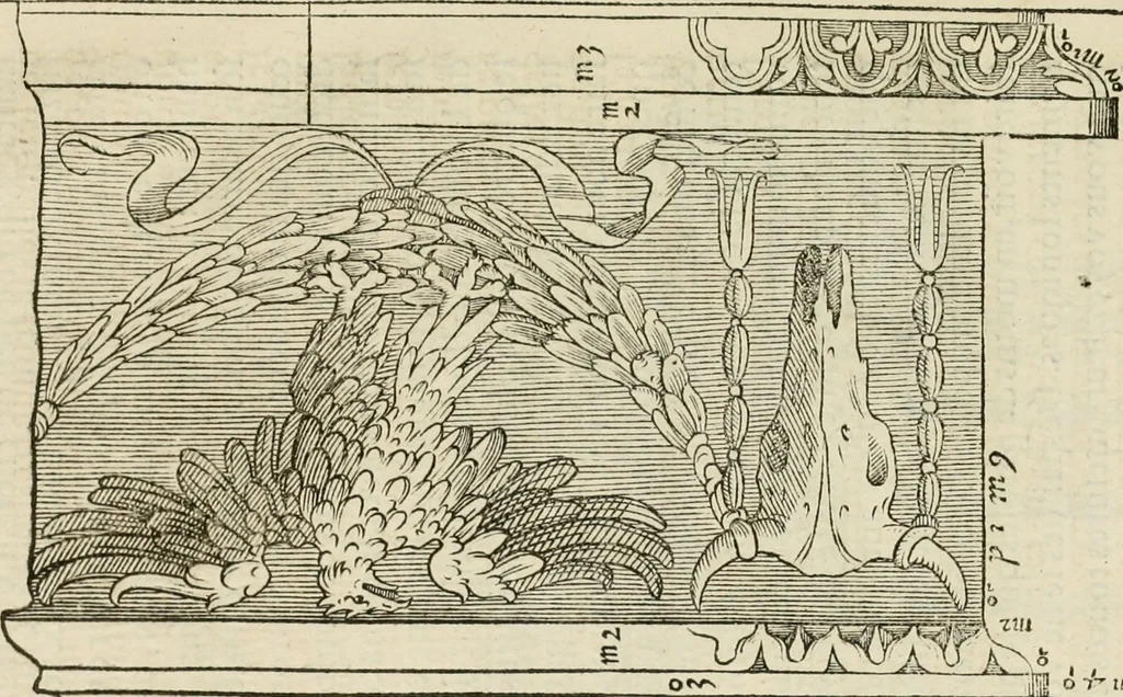 An illustration from L'architecture de Philibert de l'Orme, cõseillier & aumosnier ordinaire du roy, & abbé de S. Serge lez Angiers, 1576, leaf 369