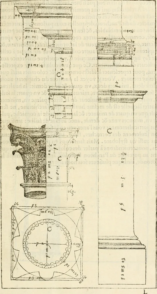 An illustration from L'architecture de Philibert de l'Orme, cõseillier & aumosnier ordinaire du roy, & abbé de S. Serge lez Angiers, 1576, leaf 396
