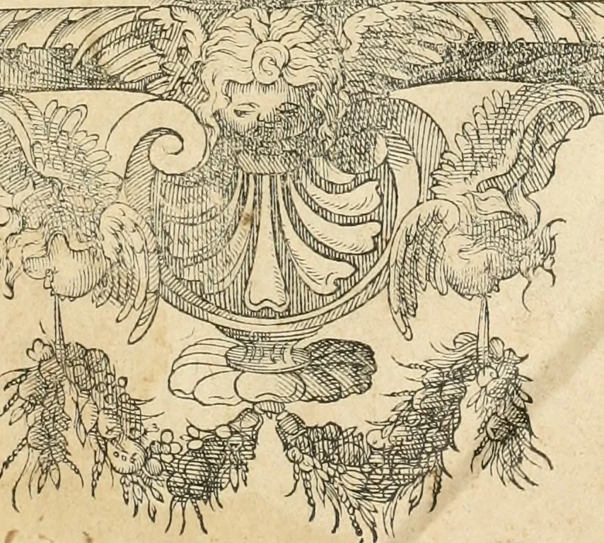 An illustration from L'architecture de Philibert de l'Orme, cõseillier & aumosnier ordinaire du roy, & abbé de S. Serge lez Angiers, 1576, leaf 4