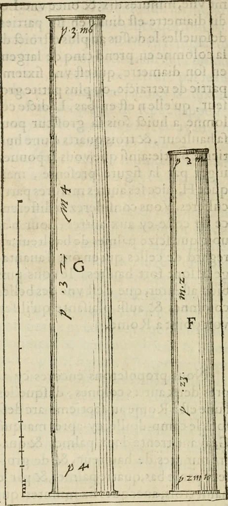 An illustration from L'architecture de Philibert de l'Orme, cõseillier & aumosnier ordinaire du roy, & abbé de S. Serge lez Angiers, 1576, leaf 409