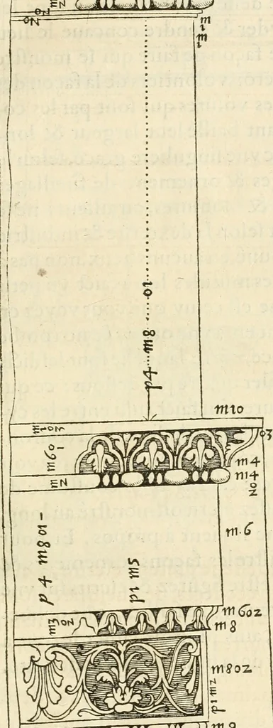 An illustration from L'architecture de Philibert de l'Orme, cõseillier & aumosnier ordinaire du roy, & abbé de S. Serge lez Angiers, 1576, leaf 424