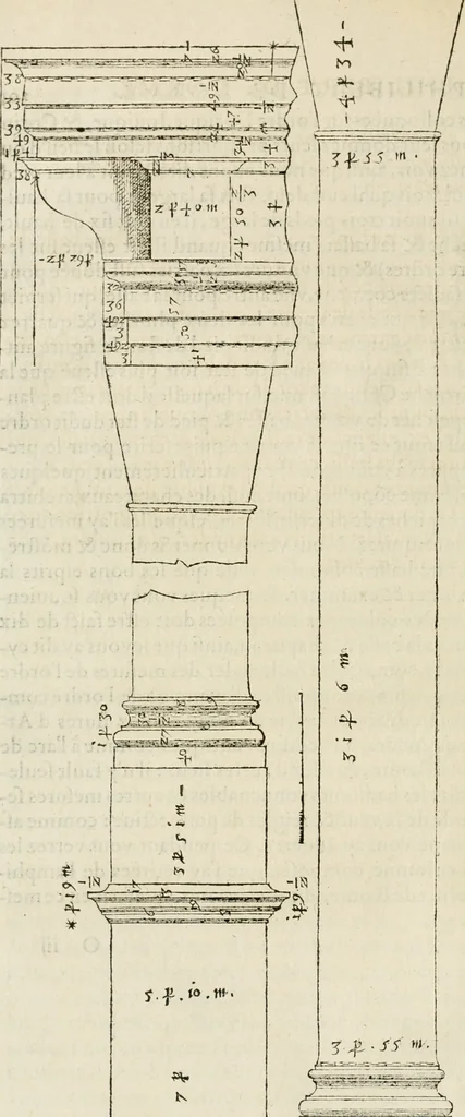 An illustration from L'architecture de Philibert de l'Orme, cõseillier & aumosnier ordinaire du roy, & abbé de S. Serge lez Angiers, 1576, leaf 433