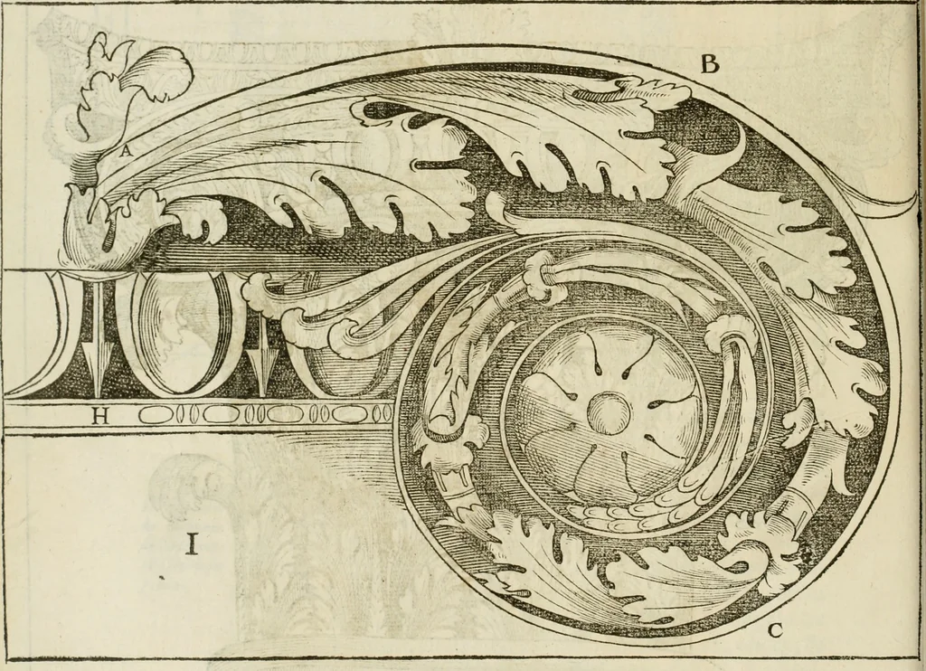 An illustration from L'architecture de Philibert de l'Orme, cõseillier & aumosnier ordinaire du roy, & abbé de S. Serge lez Angiers, 1576, leaf 439