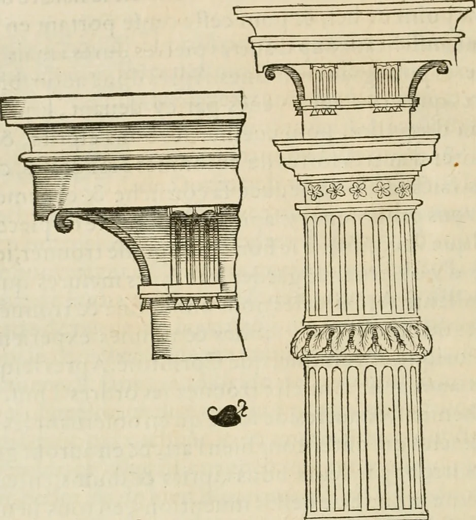 An illustration from L'architecture de Philibert de l'Orme, cõseillier & aumosnier ordinaire du roy, & abbé de S. Serge lez Angiers, 1576, leaf 465