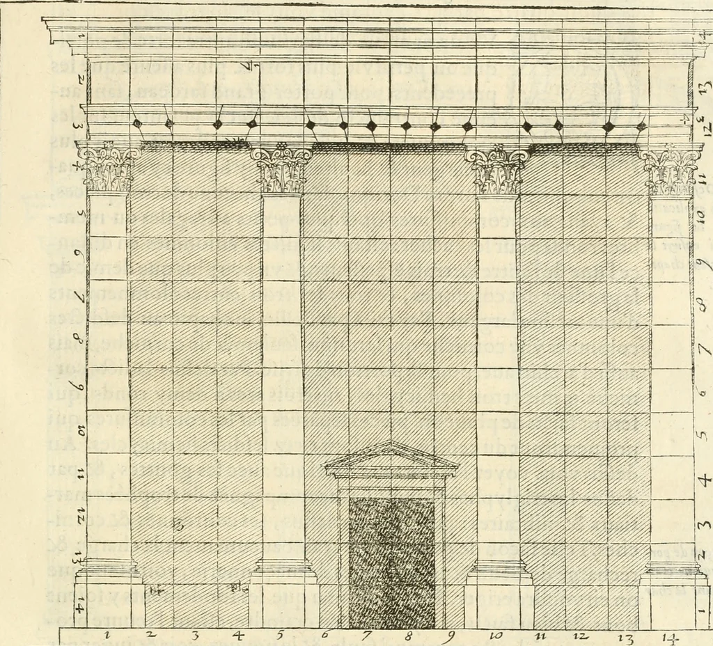 An illustration from L'architecture de Philibert de l'Orme, cõseillier & aumosnier ordinaire du roy, & abbé de S. Serge lez Angiers, 1576, leaf 478