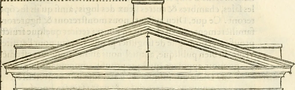 An illustration from L'architecture de Philibert de l'Orme, cõseillier & aumosnier ordinaire du roy, & abbé de S. Serge lez Angiers, 1576, leaf 486
