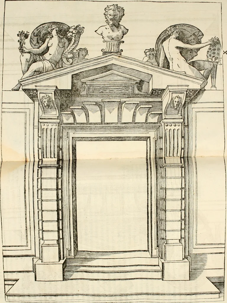 An illustration from L'architecture de Philibert de l'Orme, cõseillier & aumosnier ordinaire du roy, & abbé de S. Serge lez Angiers, 1576, leaf 514
