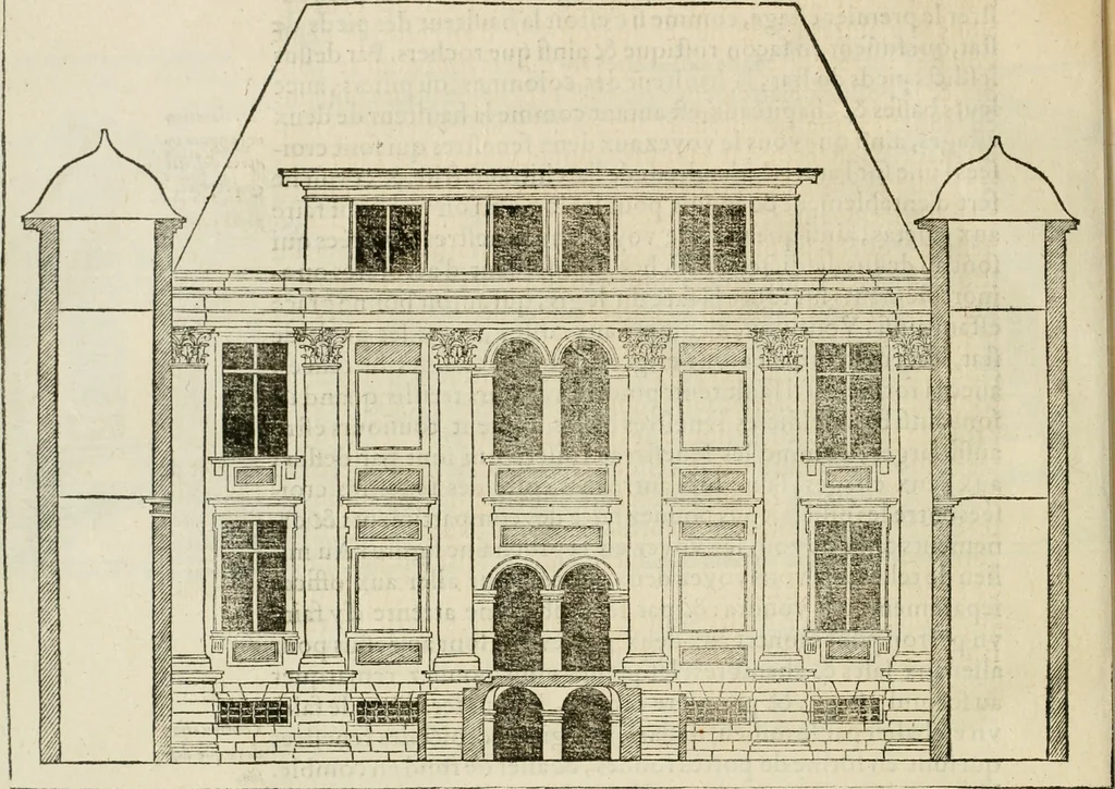 An illustration from L'architecture de Philibert de l'Orme, cõseillier & aumosnier ordinaire du roy, & abbé de S. Serge lez Angiers, 1576, leaf 531