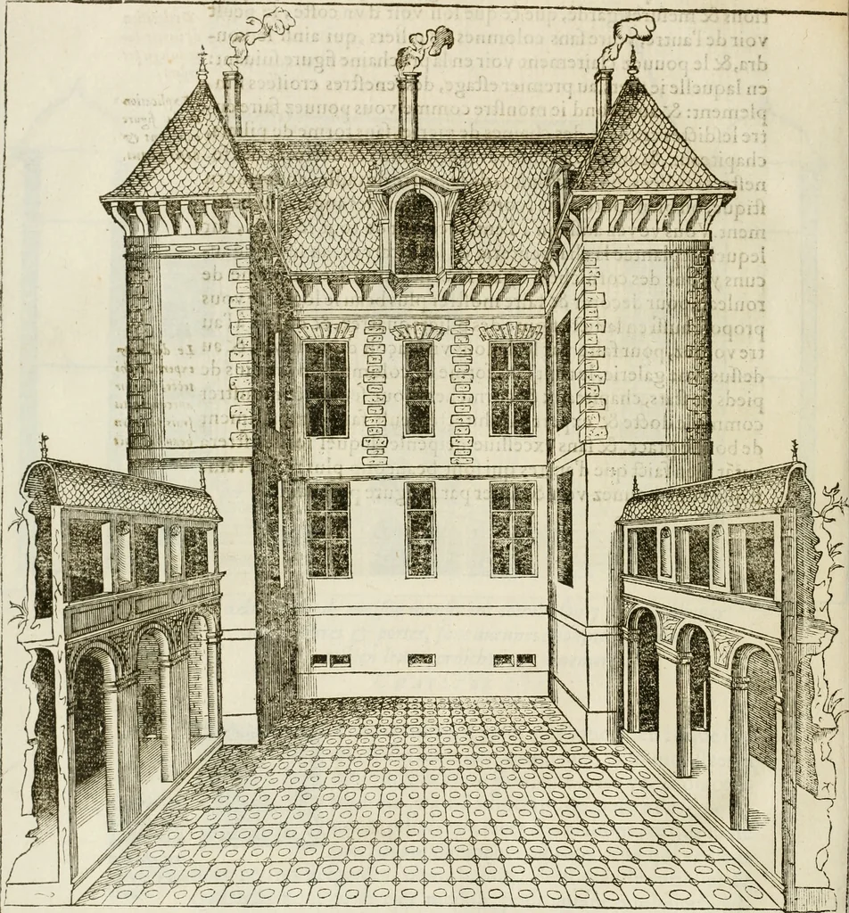 An illustration from L'architecture de Philibert de l'Orme, cõseillier & aumosnier ordinaire du roy, & abbé de S. Serge lez Angiers, 1576, leaf 533