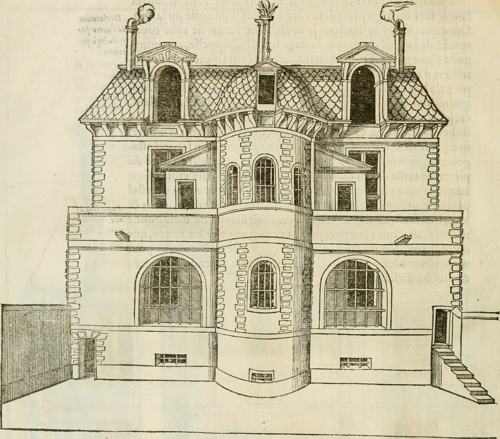 An illustration from L'architecture de Philibert de l'Orme, cõseillier & aumosnier ordinaire du roy, & abbé de S. Serge lez Angiers, 1576, leaf 535