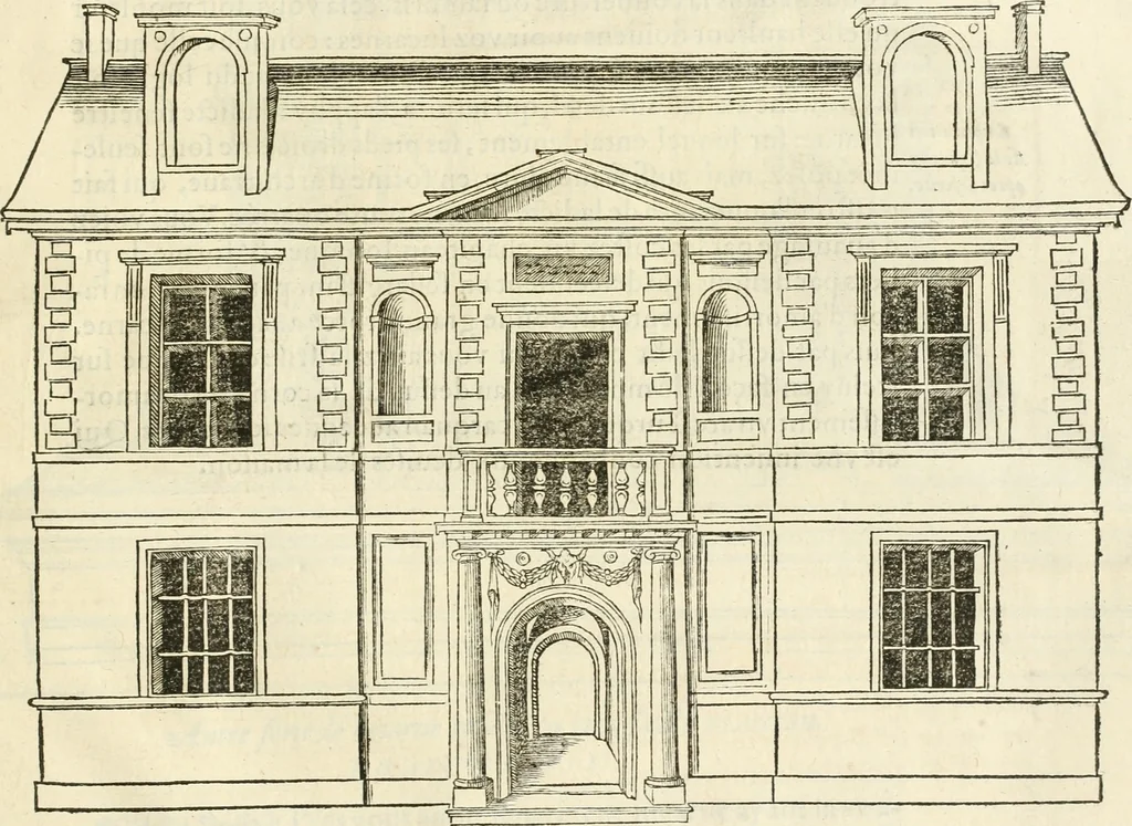 An illustration from L'architecture de Philibert de l'Orme, cõseillier & aumosnier ordinaire du roy, & abbé de S. Serge lez Angiers, 1576, leaf 536