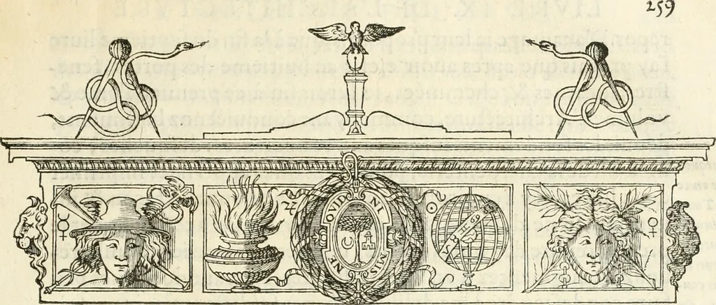 An illustration from L'architecture de Philibert de l'Orme, cõseillier & aumosnier ordinaire du roy, & abbé de S. Serge lez Angiers, 1576, leaf 544