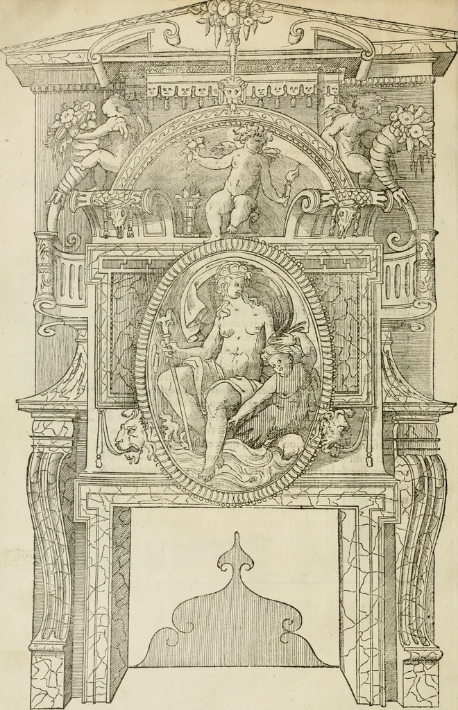 An illustration from L'architecture de Philibert de l'Orme, cõseillier & aumosnier ordinaire du roy, & abbé de S. Serge lez Angiers, 1576, leaf 553