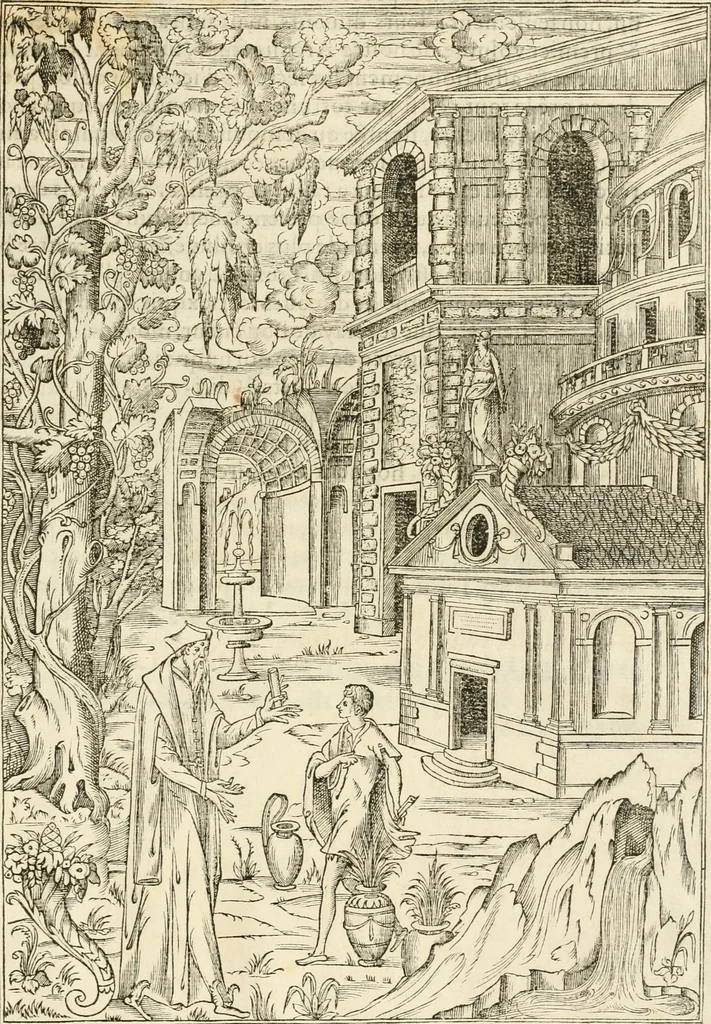 An illustration from L'architecture de Philibert de l'Orme, cõseillier & aumosnier ordinaire du roy, & abbé de S. Serge lez Angiers, 1576, leaf 596