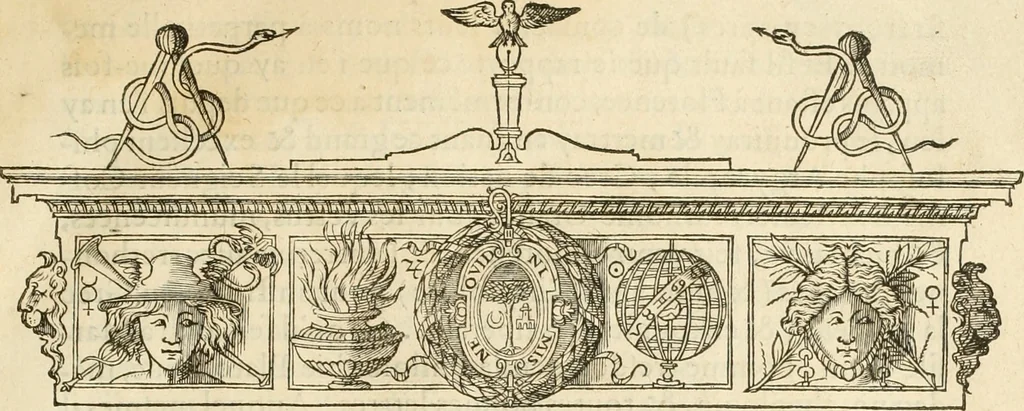 An illustration from L'architecture de Philibert de l'Orme, cõseillier & aumosnier ordinaire du roy, & abbé de S. Serge lez Angiers, 1576, leaf 6
