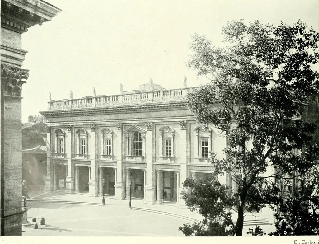 An illustration from L'architecture italienne au XVIe siècle, 1900, leaf 109