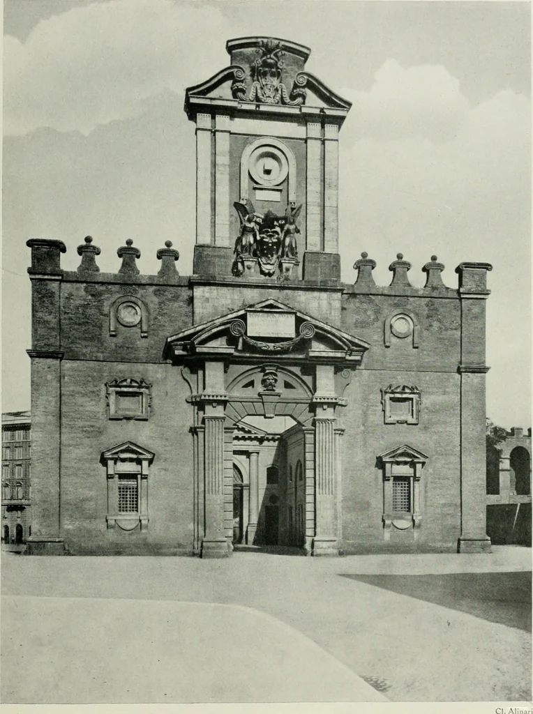 An illustration from L'architecture italienne au XVIe siècle, 1900, leaf 112