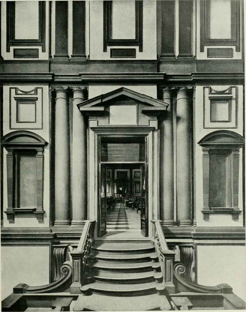 An illustration from L'architecture italienne au XVIe siècle, 1900, leaf 118