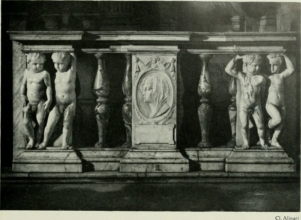 An illustration from L'architecture italienne au XVIe siècle, 1900, leaf 120