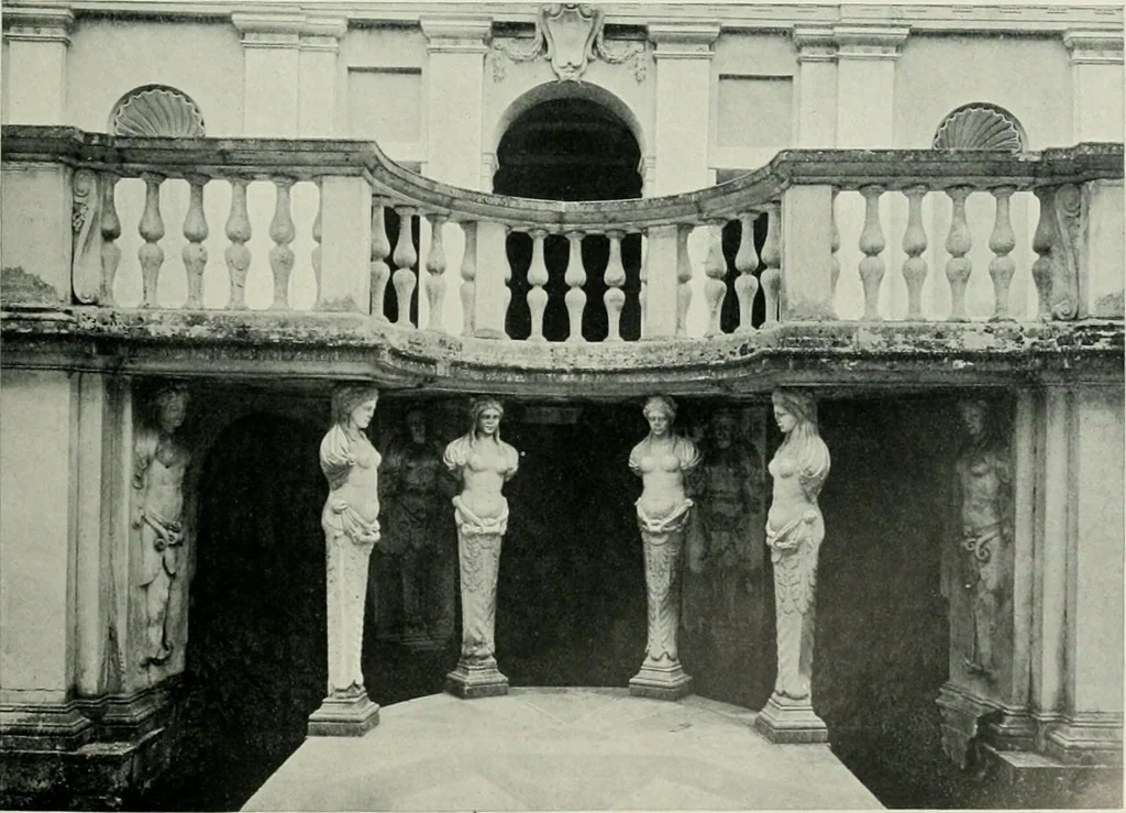 An illustration from L'architecture italienne au XVIe siècle, 1900, leaf 122