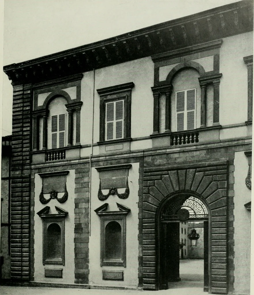 An illustration from L'architecture italienne au XVIe siècle, 1900, leaf 126