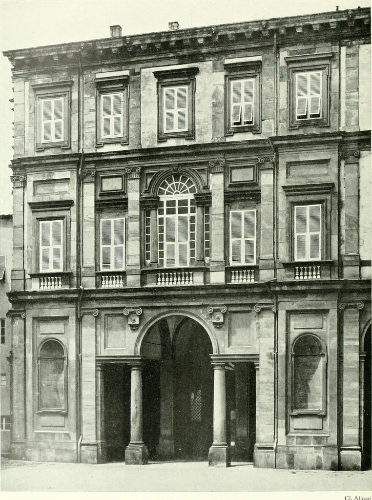 An illustration from L'architecture italienne au XVIe siècle, 1900, leaf 127