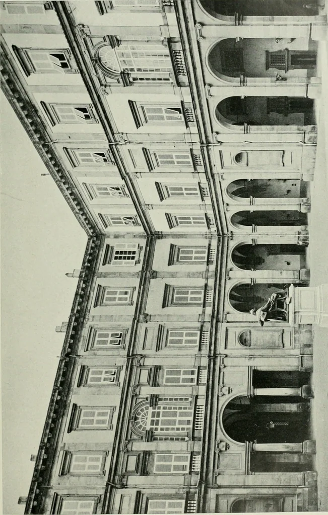An illustration from L'architecture italienne au XVIe siècle, 1900, leaf 128