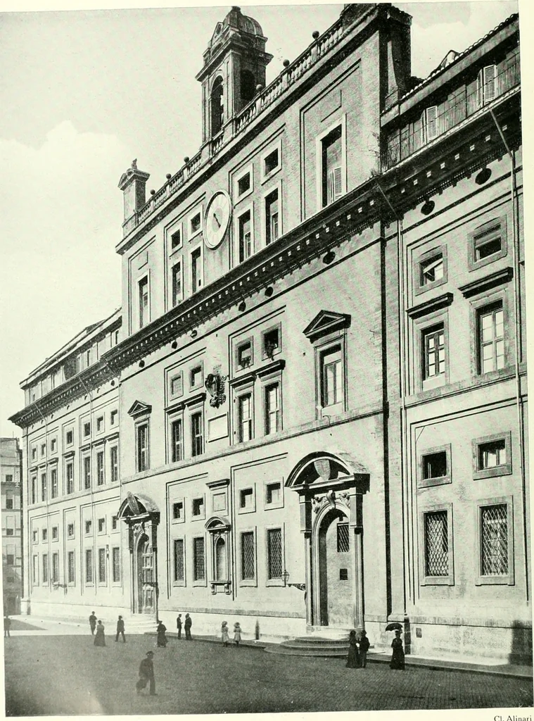 An illustration from L'architecture italienne au XVIe siècle, 1900, leaf 129