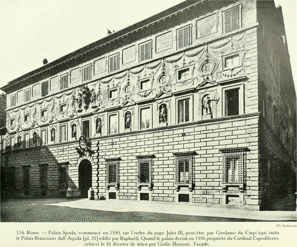 An illustration from L'architecture italienne au XVIe siècle, 1900, leaf 131