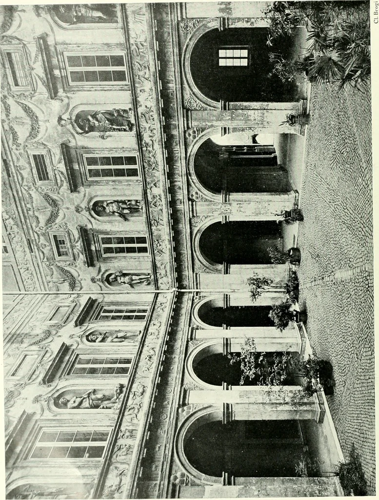 An illustration from L'architecture italienne au XVIe siècle, 1900, leaf 133
