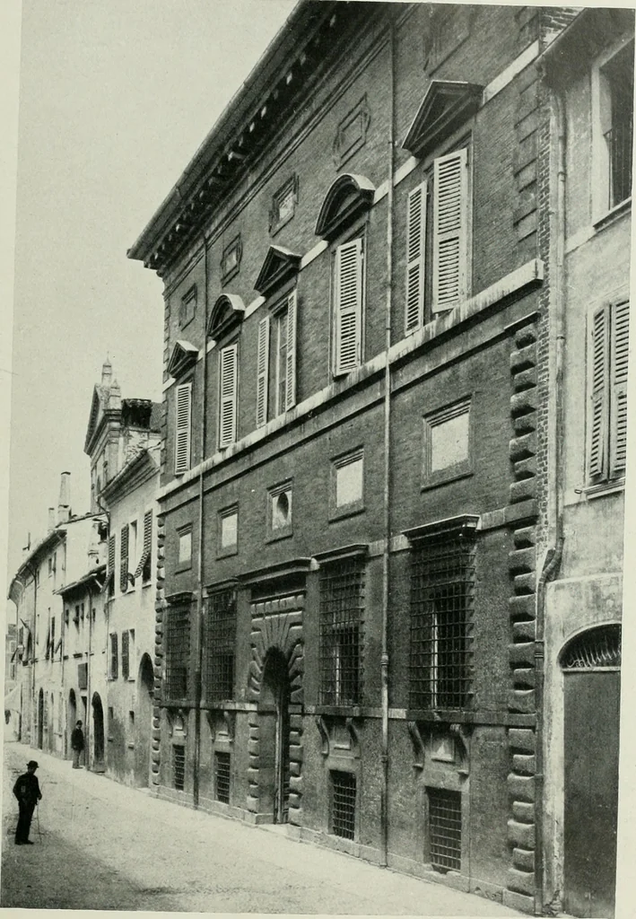 An illustration from L'architecture italienne au XVIe siècle, 1900, leaf 140
