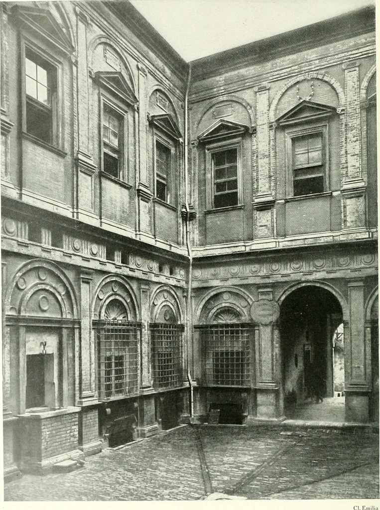 An illustration from L'architecture italienne au XVIe siècle, 1900, leaf 141