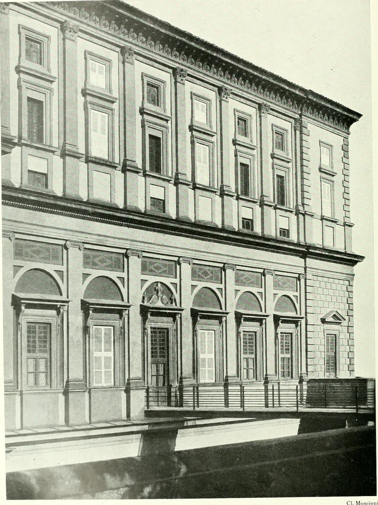An illustration from L'architecture italienne au XVIe siècle, 1900, leaf 145