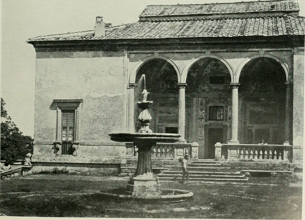 An illustration from L'architecture italienne au XVIe siècle, 1900, leaf 146