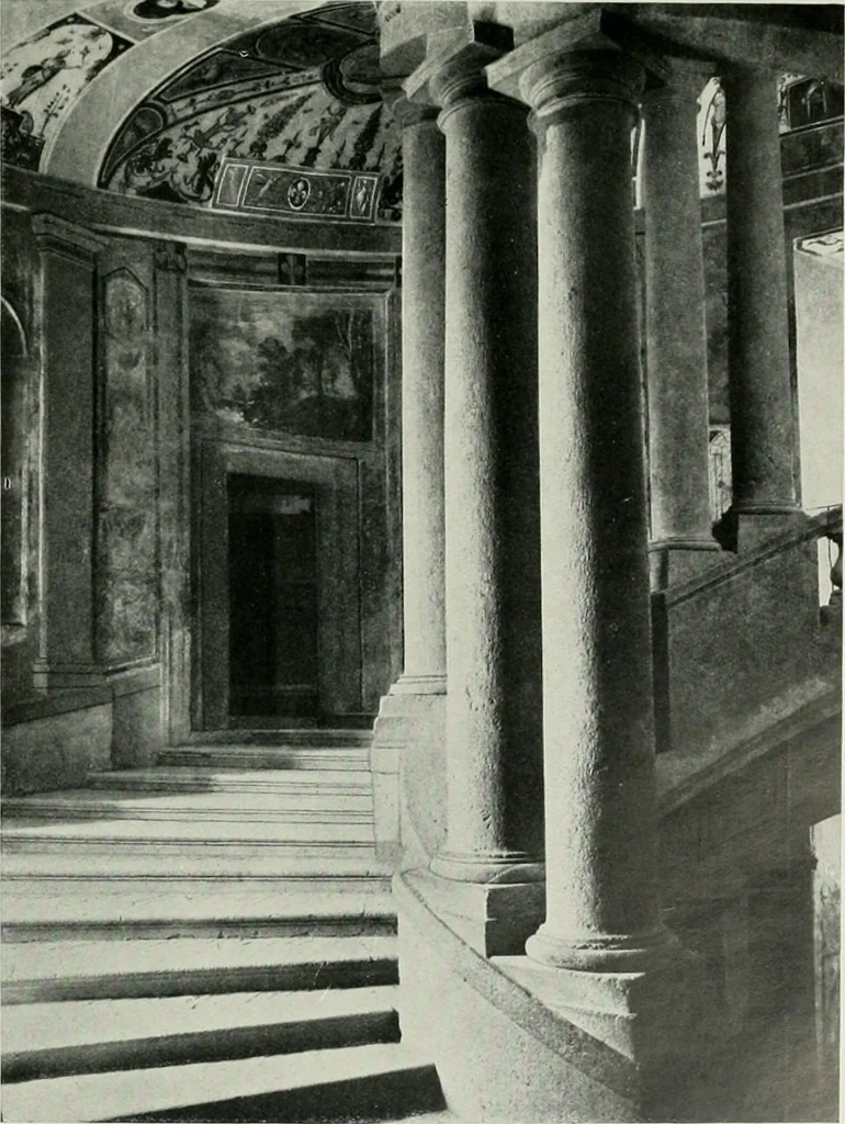 An illustration from L'architecture italienne au XVIe siècle, 1900, leaf 150