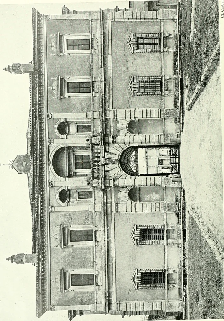 An illustration from L'architecture italienne au XVIe siècle, 1900, leaf 153