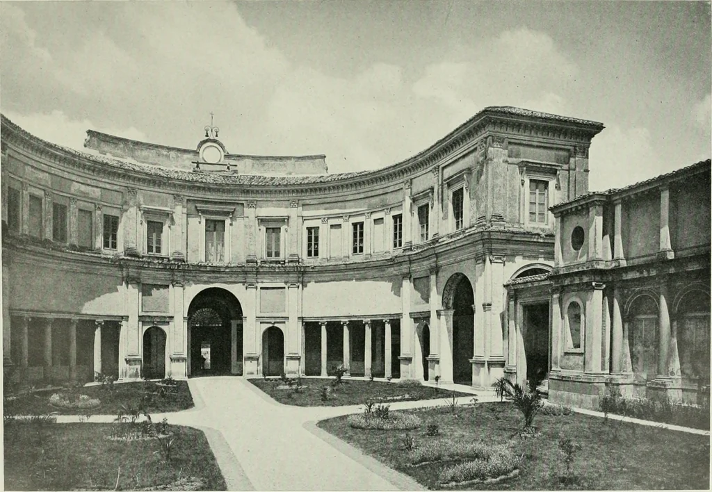 An illustration from L'architecture italienne au XVIe siècle, 1900, leaf 154