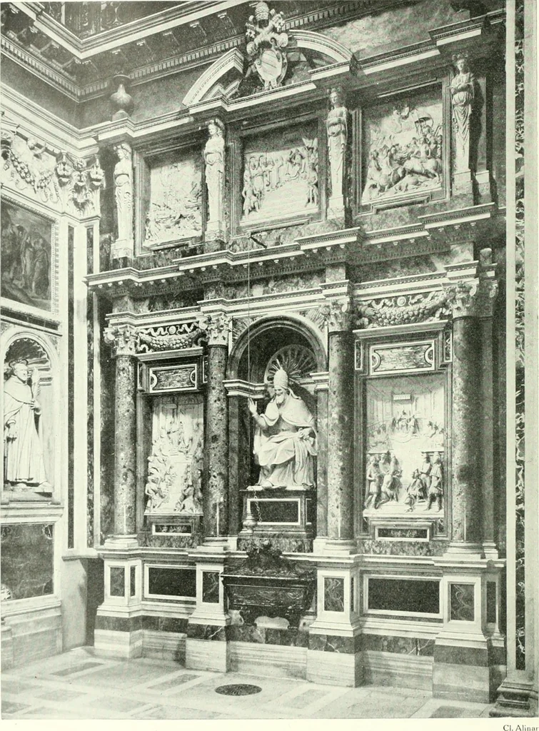 An illustration from L'architecture italienne au XVIe siècle, 1900, leaf 161