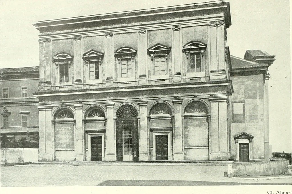 An illustration from L'architecture italienne au XVIe siècle, 1900, leaf 163