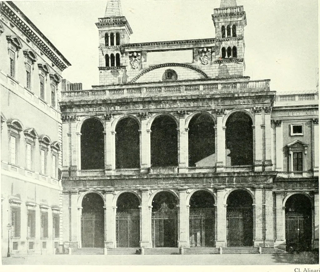 An illustration from L'architecture italienne au XVIe siècle, 1900, leaf 163