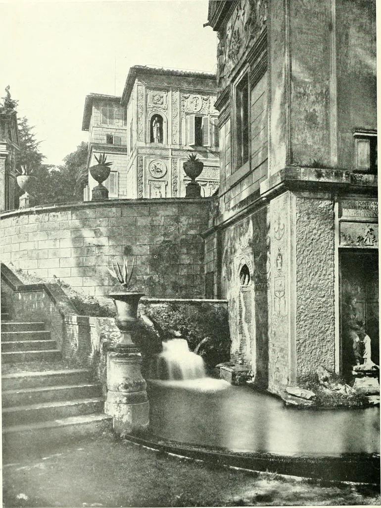 An illustration from L'architecture italienne au XVIe siècle, 1900, leaf 167