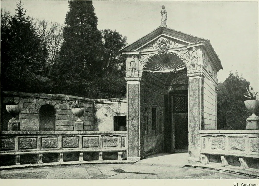 An illustration from L'architecture italienne au XVIe siècle, 1900, leaf 168