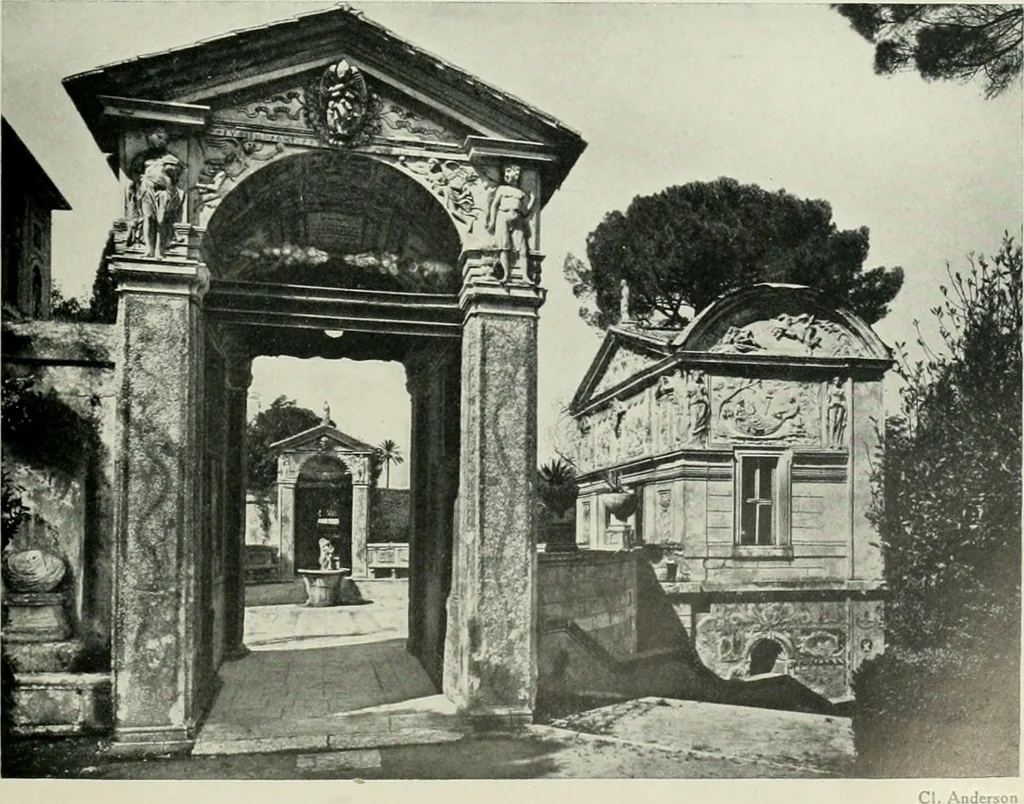 An illustration from L'architecture italienne au XVIe siècle, 1900, leaf 168