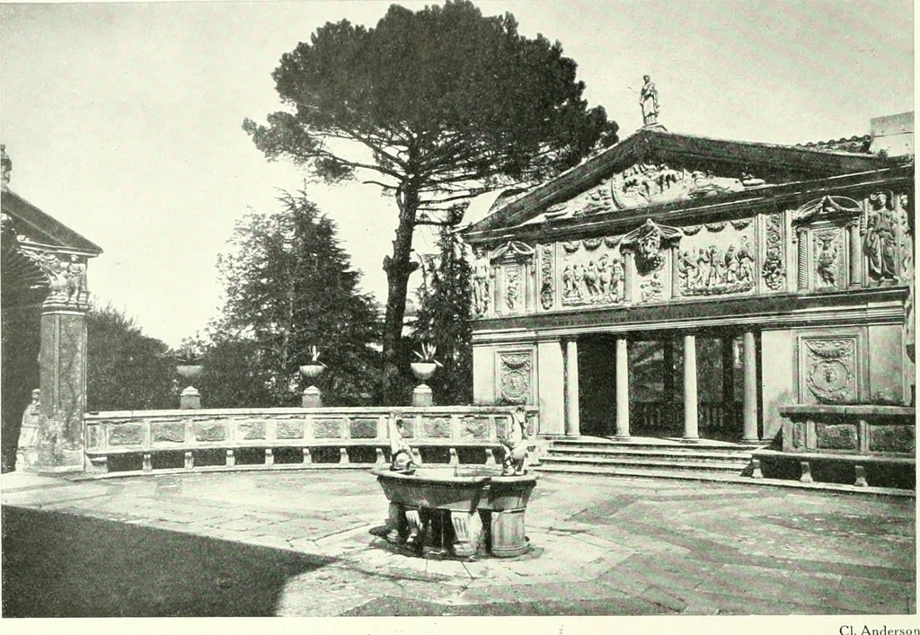 An illustration from L'architecture italienne au XVIe siècle, 1900, leaf 169