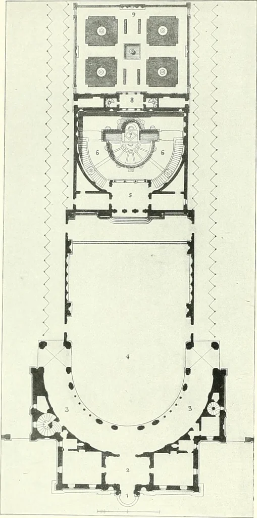 An illustration from L'architecture italienne au XVIe siècle, 1900, leaf 17