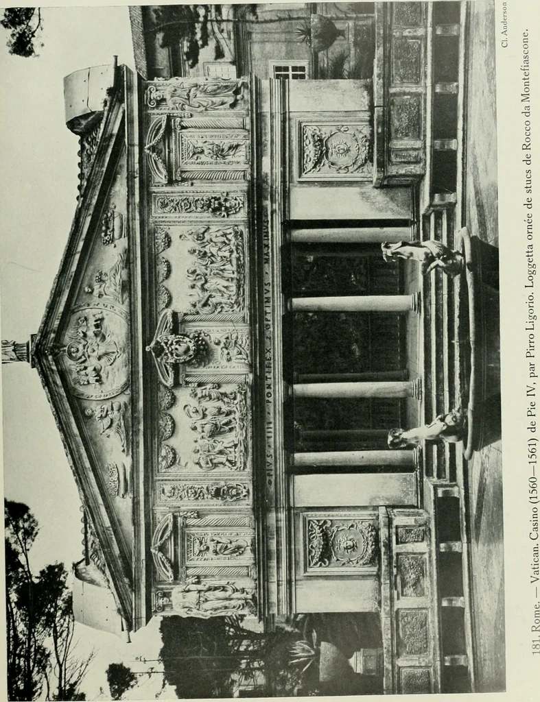 An illustration from L'architecture italienne au XVIe siècle, 1900, leaf 170