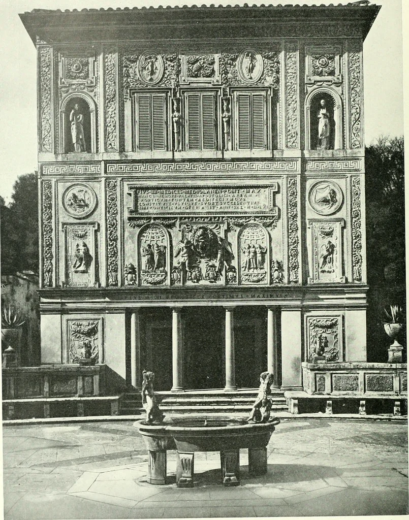An illustration from L'architecture italienne au XVIe siècle, 1900, leaf 171