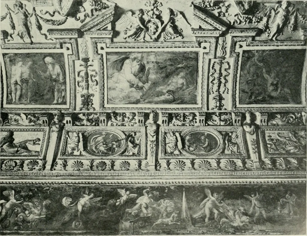 An illustration from L'architecture italienne au XVIe siècle, 1900, leaf 176