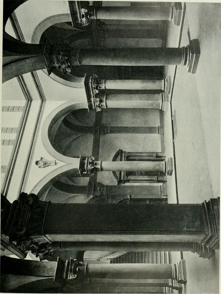 An illustration from L'architecture italienne au XVIe siècle, 1900, leaf 182
