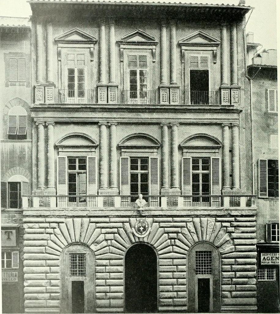 An illustration from L'architecture italienne au XVIe siècle, 1900, leaf 189